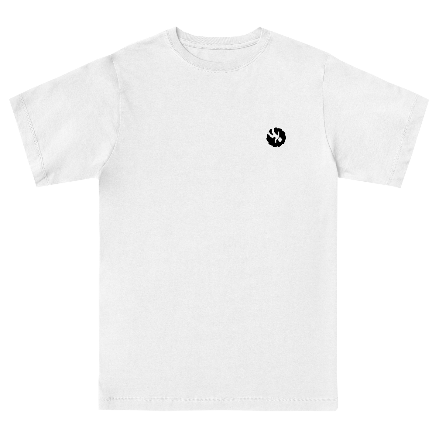 PRE-ORDER - ACCIDENT THEORY T-SHIRT CREW / WHITE / BACK SIDE
